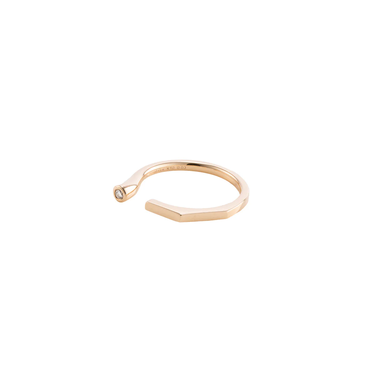 【Made-To-Order】MANHATTAN Diamond Cuff Ring - Image 3