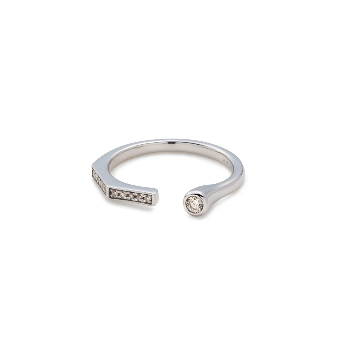 MANHATTAN Diamond Cuff Ring - Image 3
