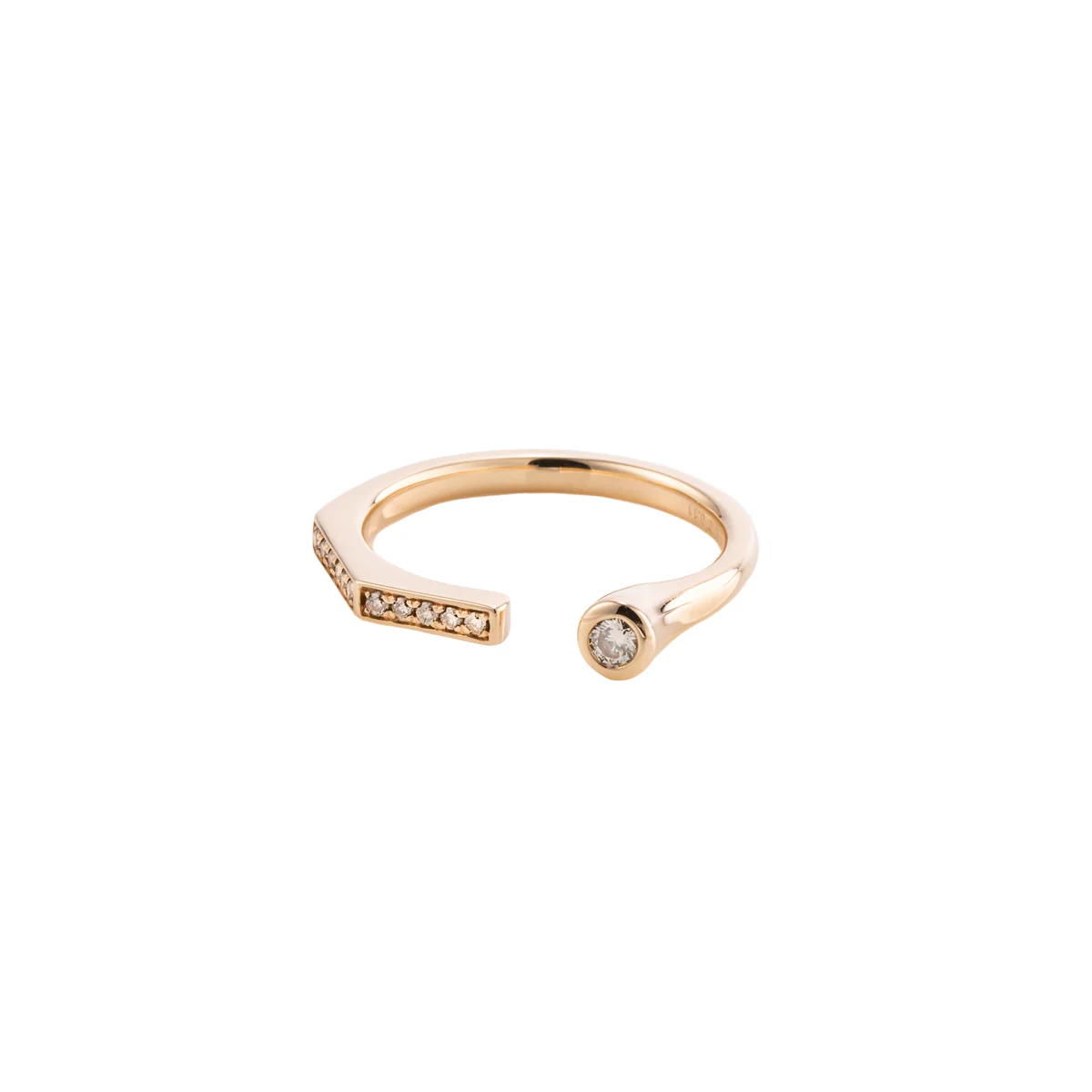 MANHATTAN Diamond Cuff Ring - Image 3