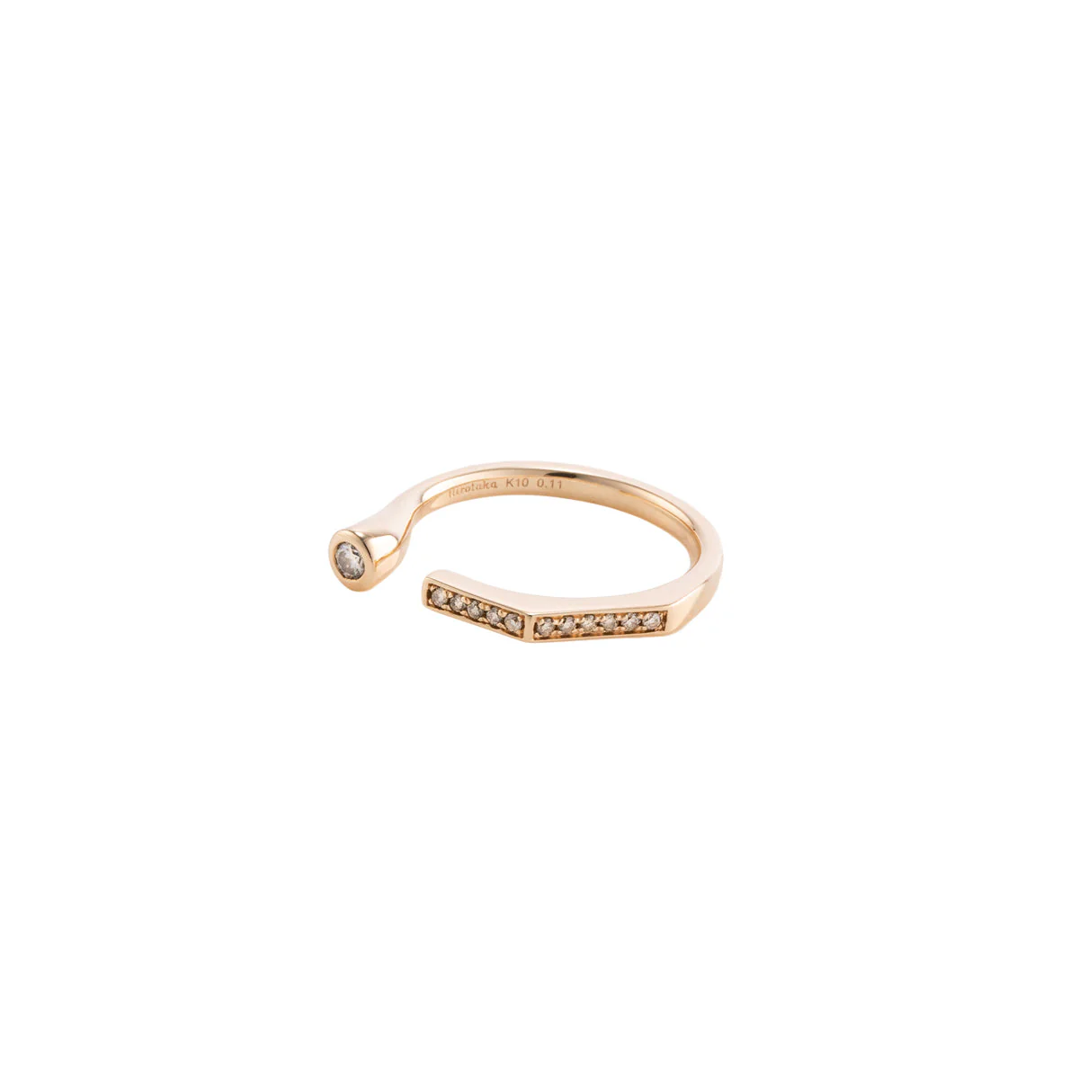 【Made-To-Order】MANHATTAN Diamond Cuff Ring - Image 4