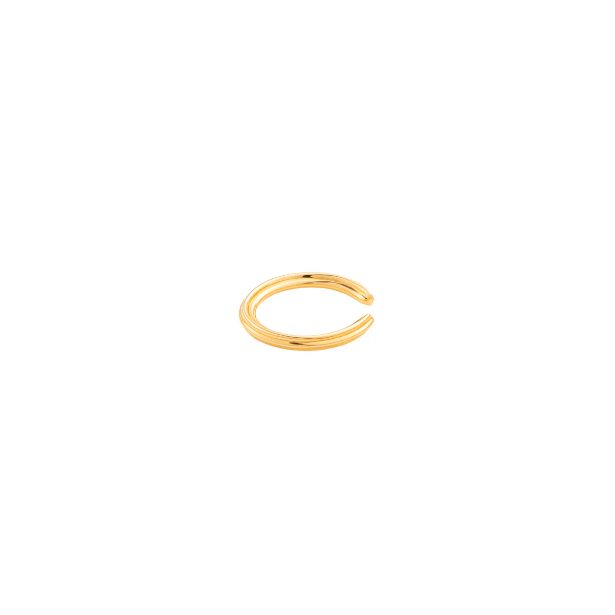 18K DUNE Oval Ear Cuff - Image 3