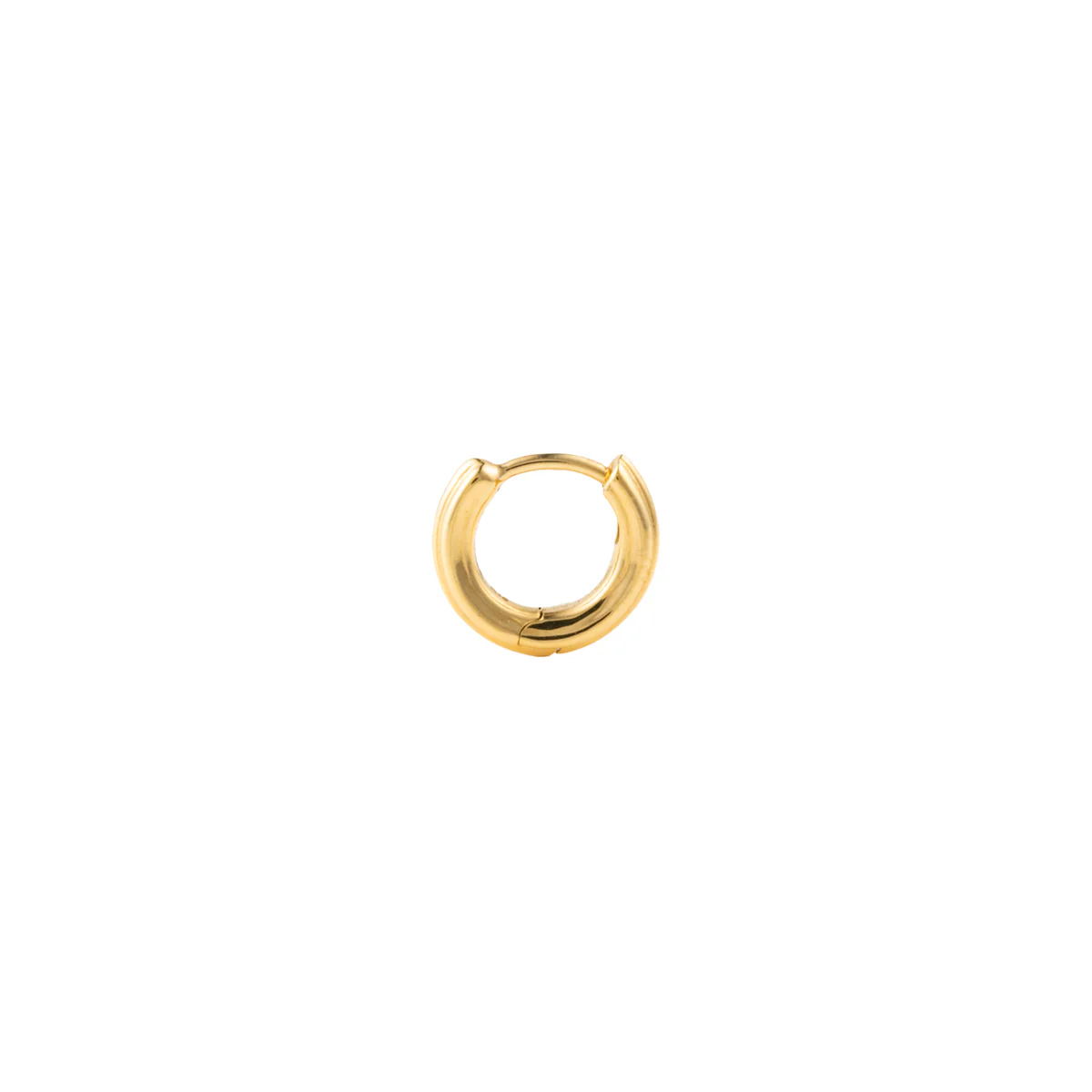 18K DUNE Huggie Earring Extra Small size - Image 3