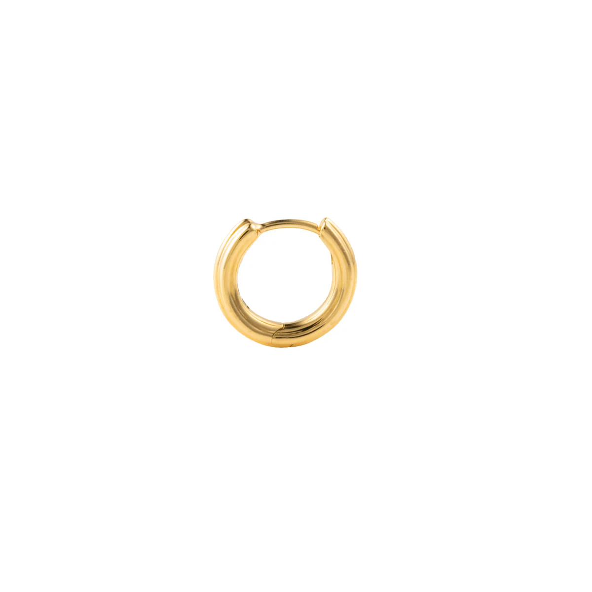 18K DUNE Huggie Earring Small size - Image 3