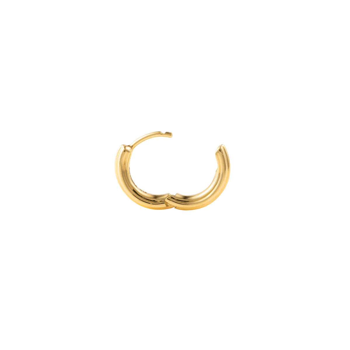18K DUNE Huggie Earring Small size - Image 4