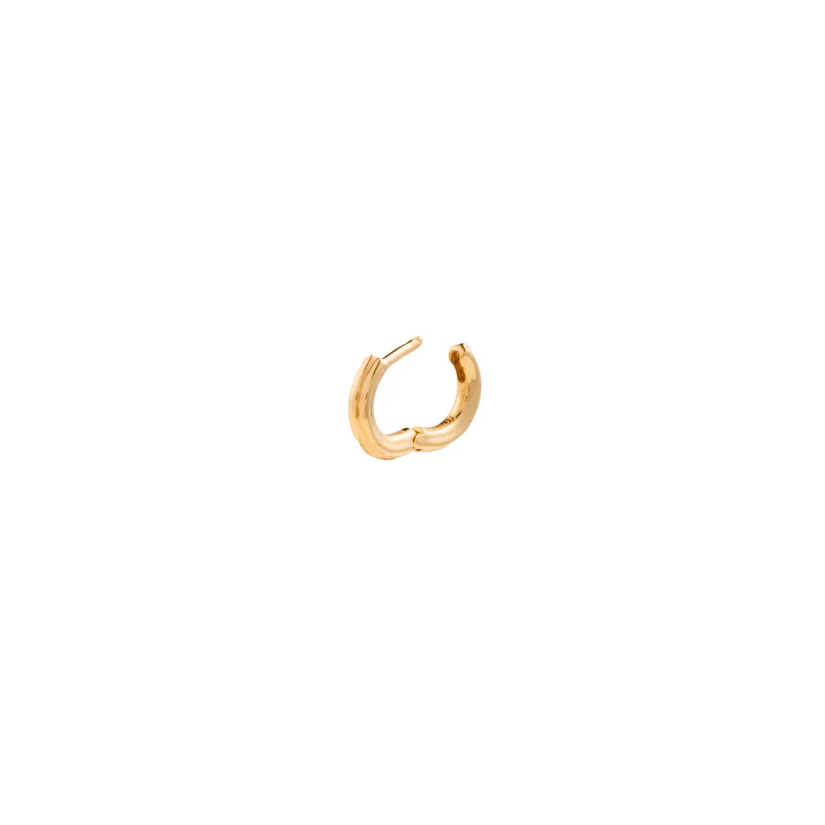 18K DUNE Hoop Earring Medium size - Image 3