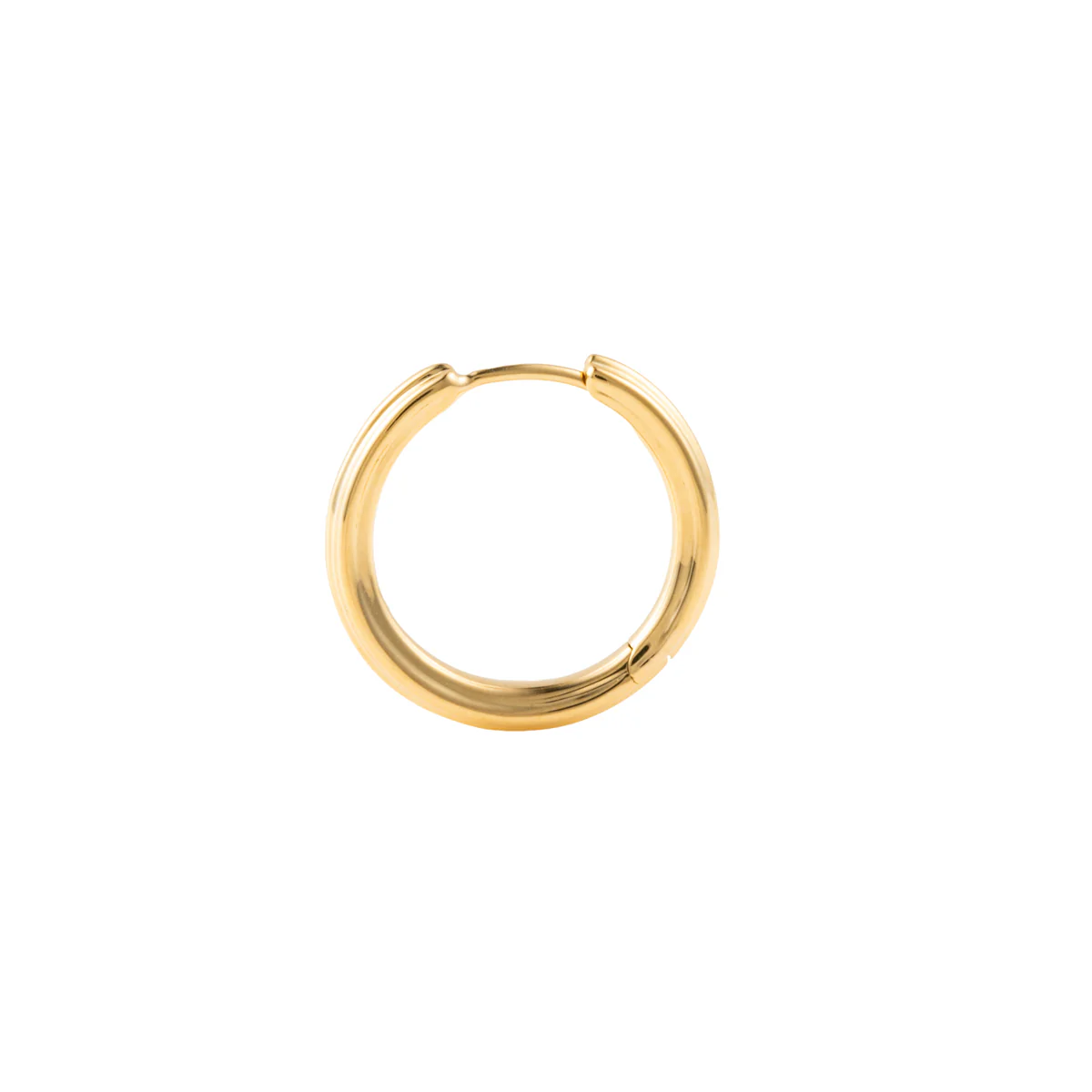 18K DUNE Huggie Earring Large size - Image 3