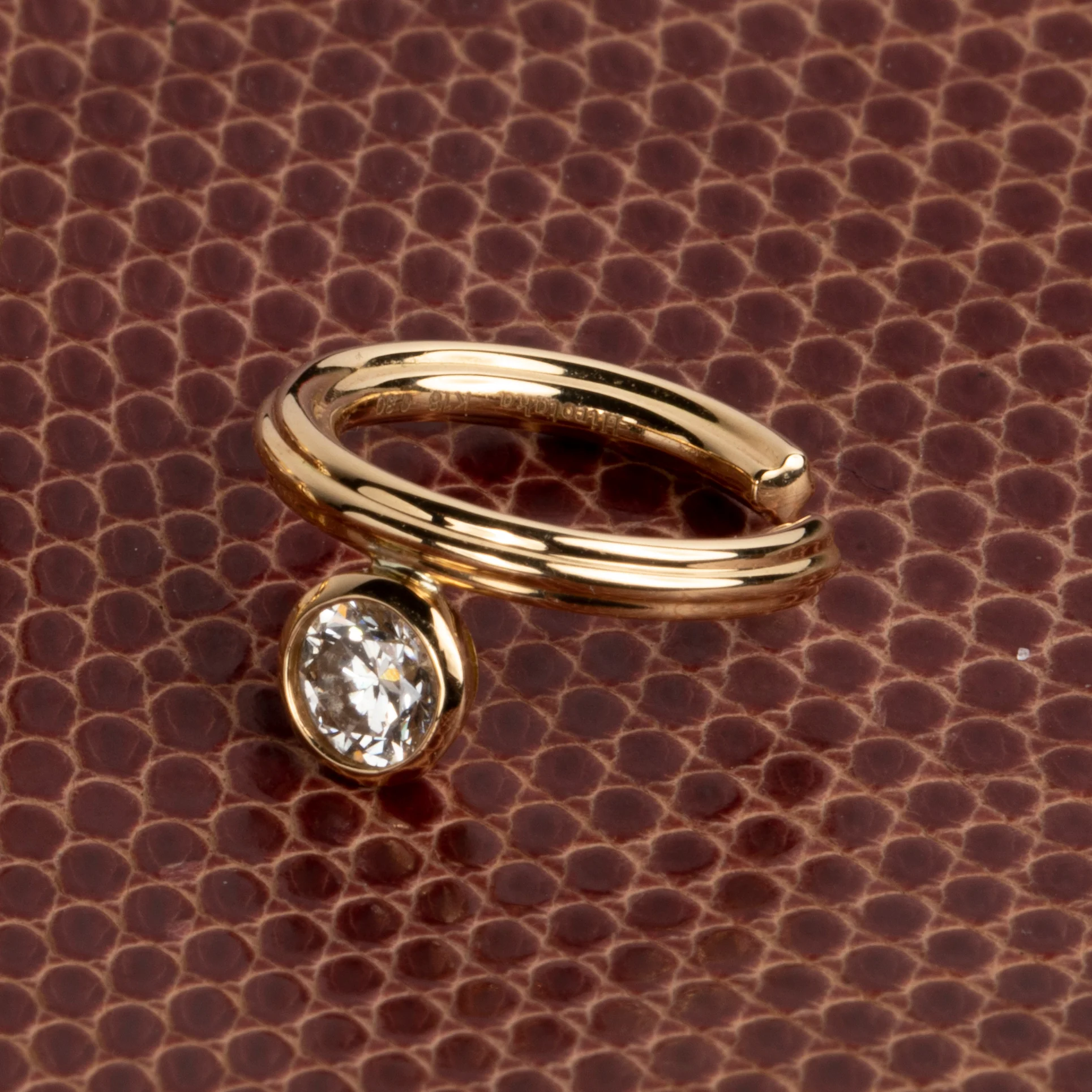 【Made-To-Order】18K DUNE Guiding Star Diamond Ear Cuff - Image 6