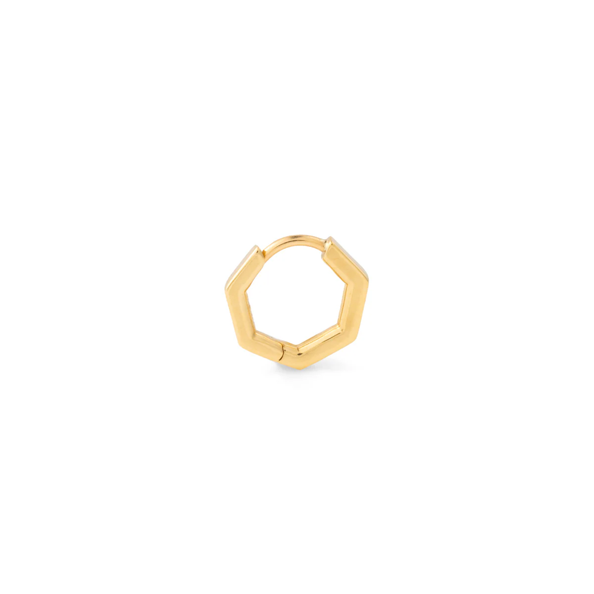 18K MANHATTAN Octagon Earring - Image 3