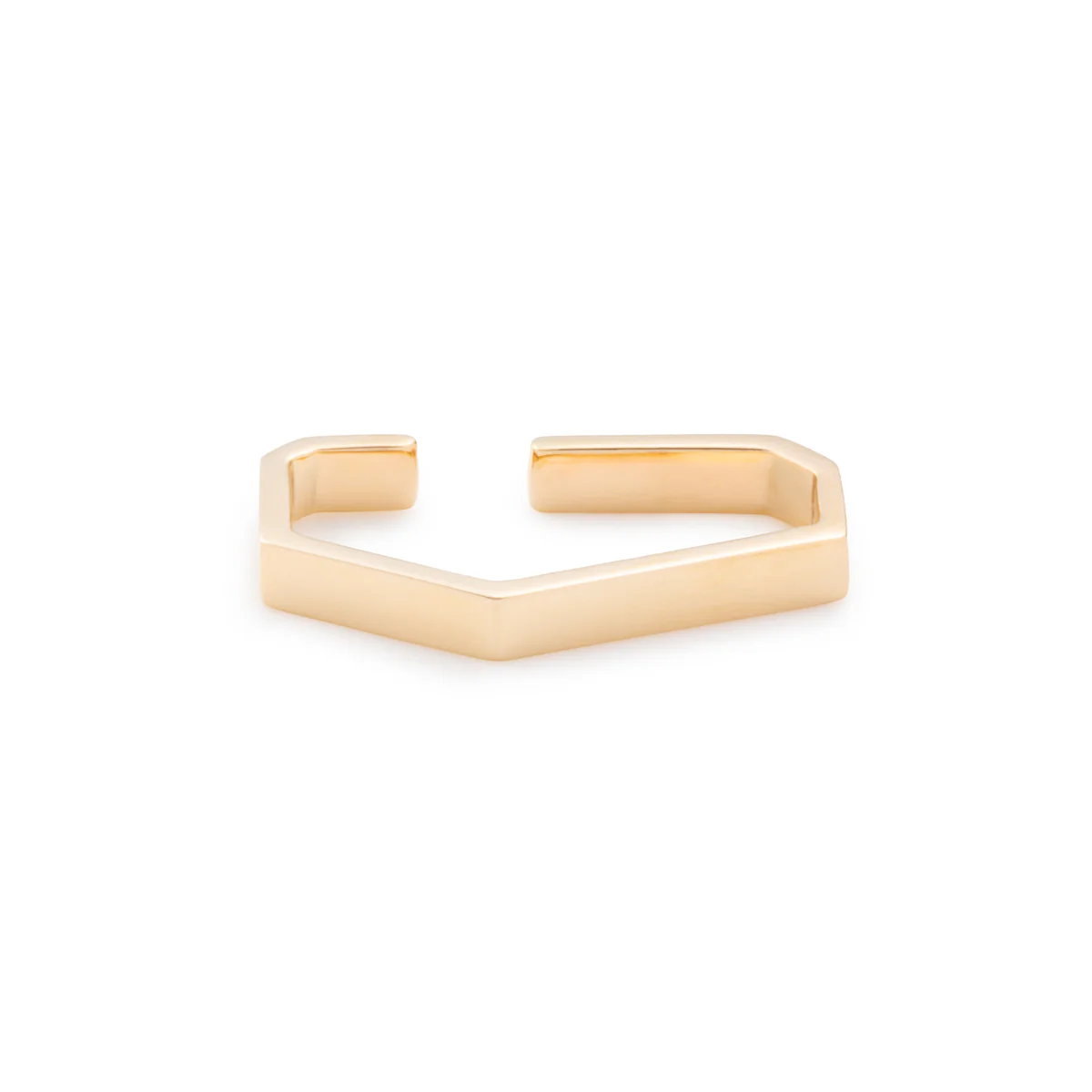 MANHATTAN Polygon Flat Ear Cuff - Image 3