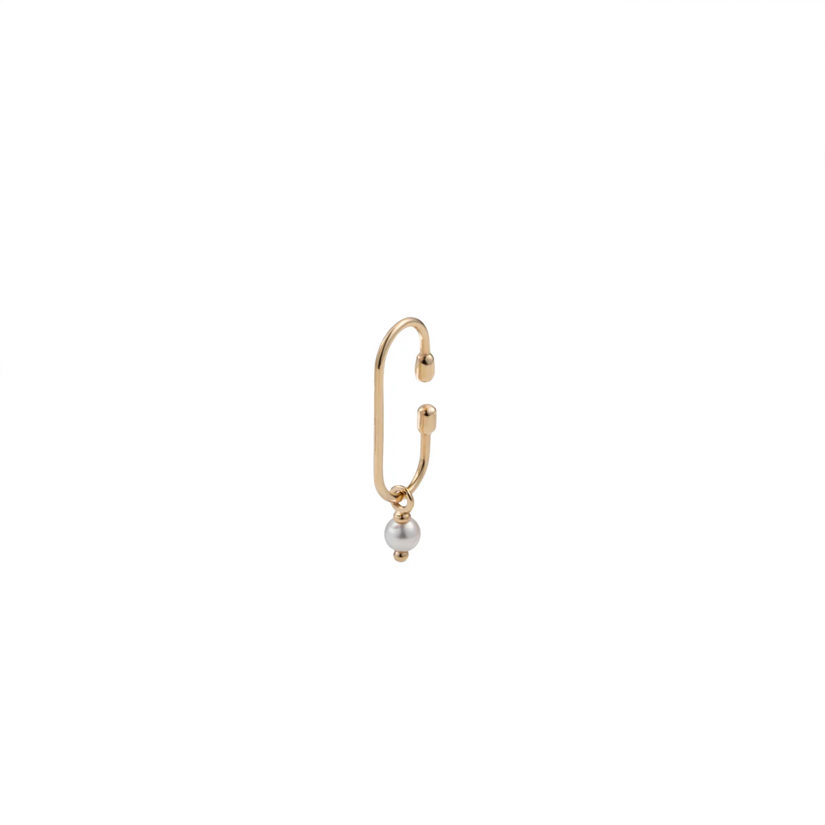 MIRÓ Akoya Pearl Ear Cuff Small size - Image 3