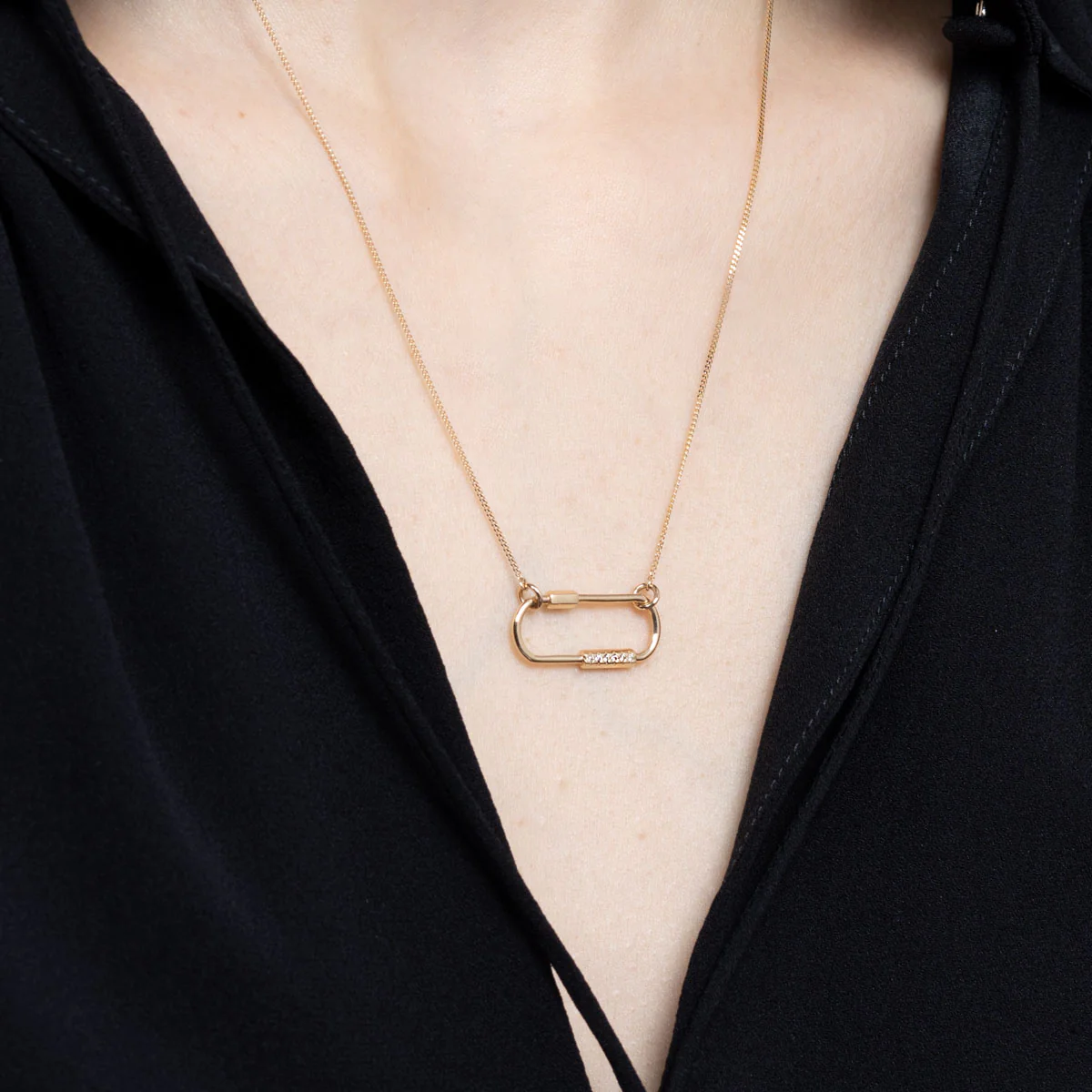 MIRÓ Diamond Prism Necklace - Image 5