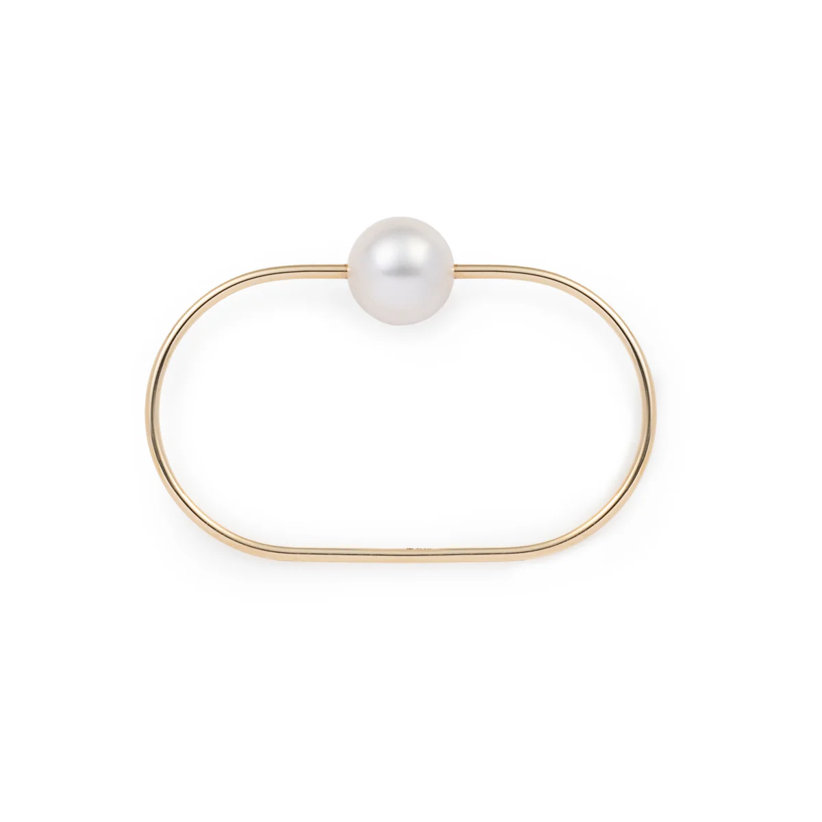 MIRÓ Akoya Pearl Double Finger Ring - Image 4