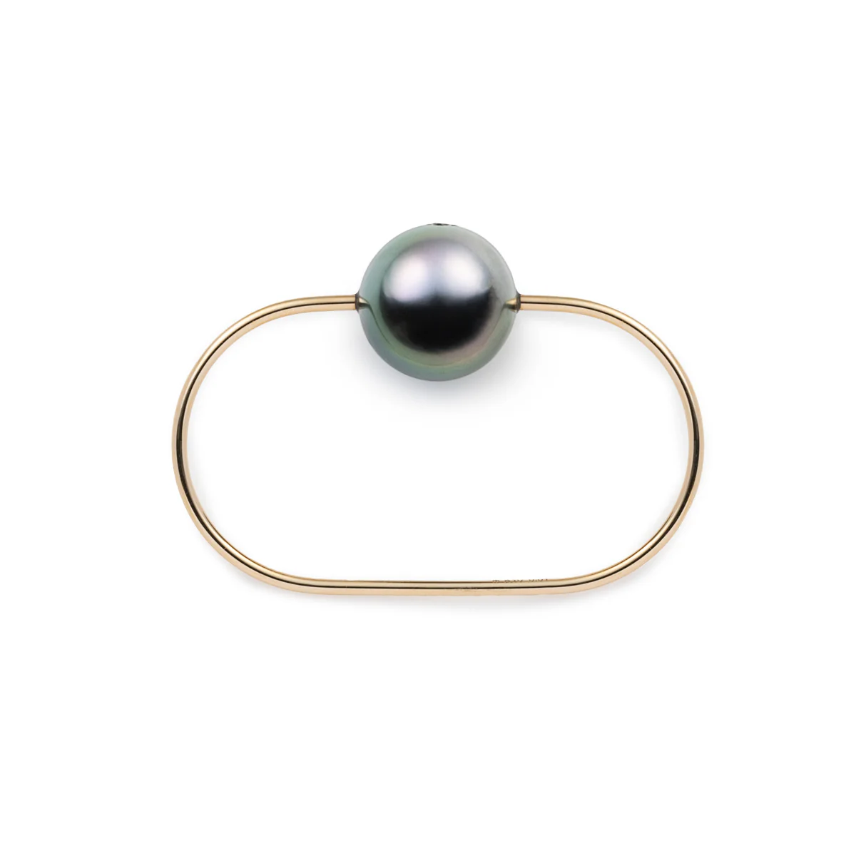MIRÓ Tahiti Pearl Diamond Double Finger Ring - Image 3