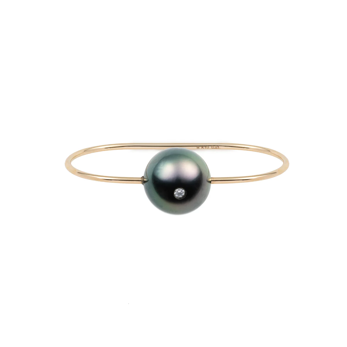MIRÓ Tahiti Pearl Diamond Double Finger Ring - Image 4
