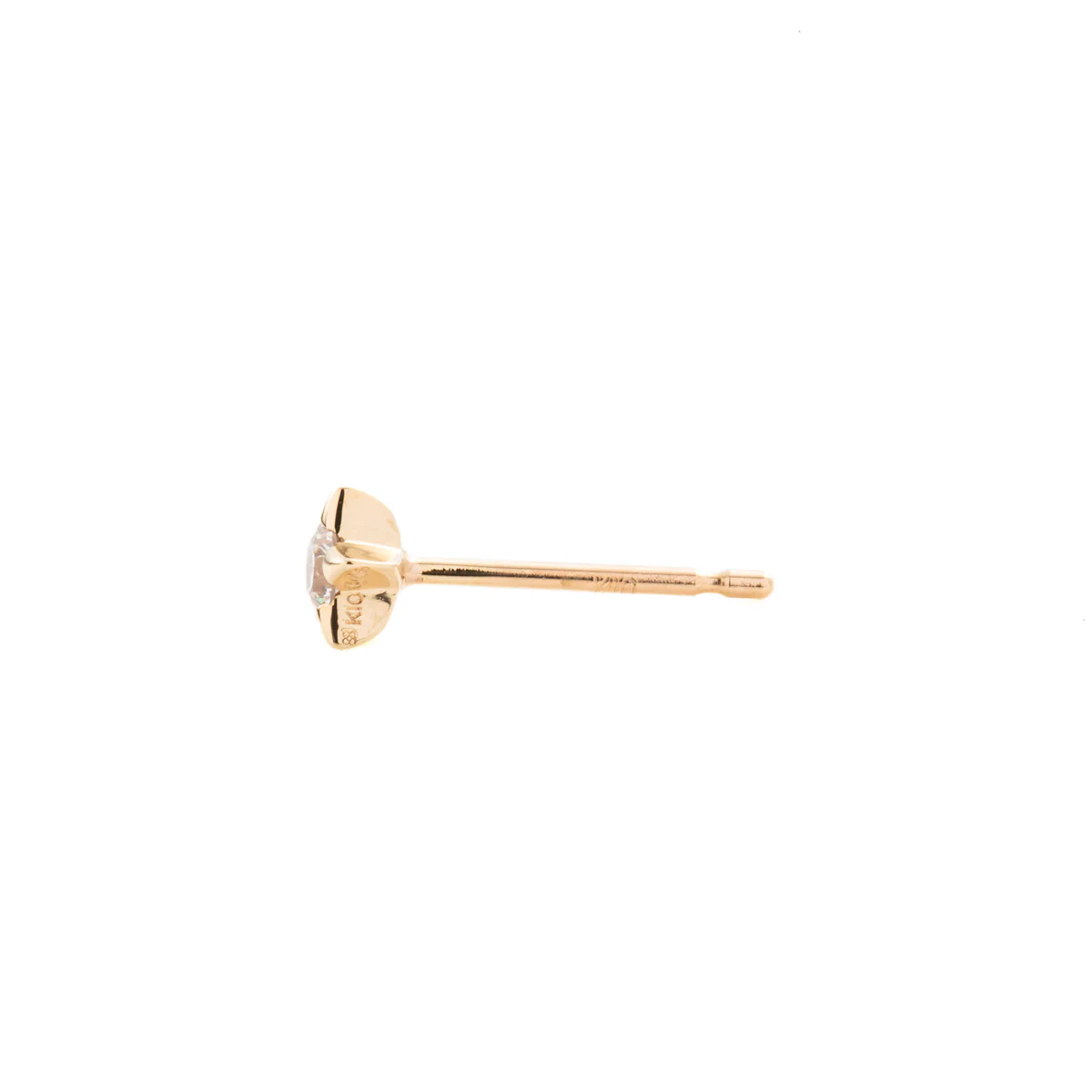 ALL ABOUT BASICS Diamond Stud Earring - Image 4