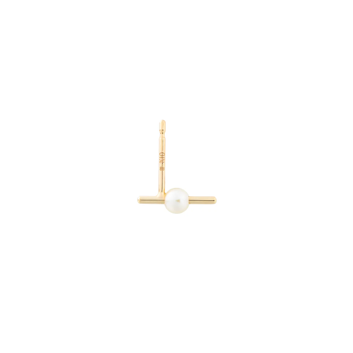 Akoya Pearl Bar Earring - Image 4