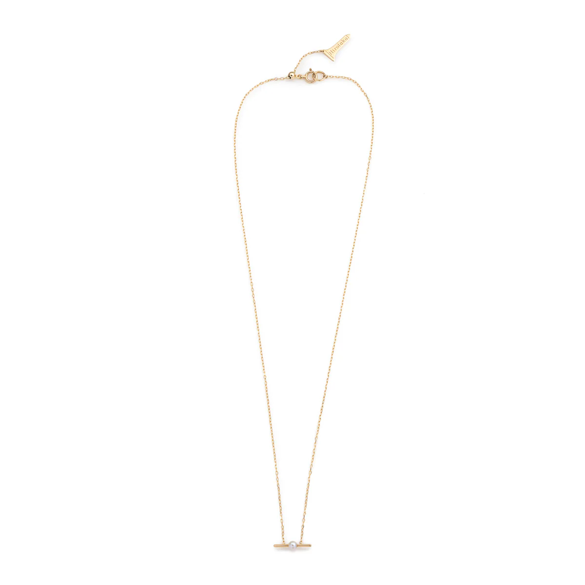 Akoya Pearl Bar Necklace - Image 3