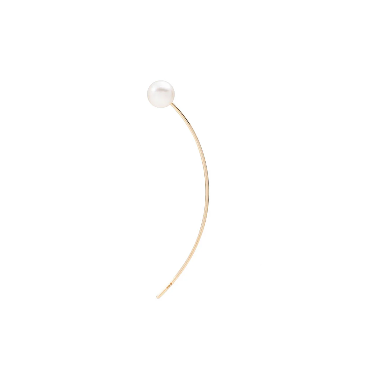 Akoya Pearl Arrow Earring - Image 2
