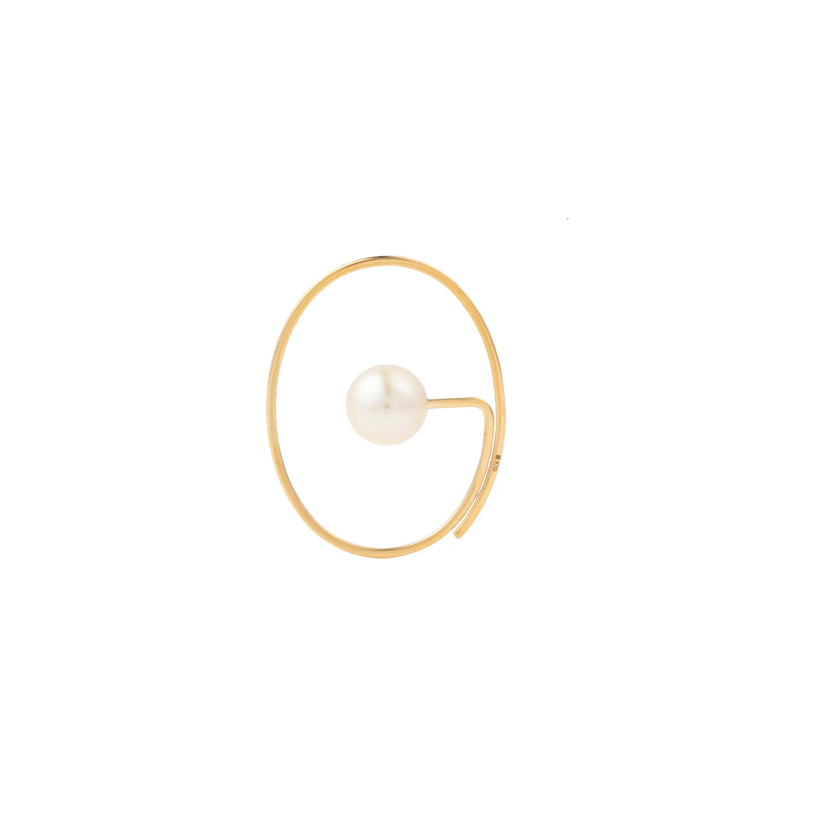 Akoya Pearl Floating Earring - Image 3