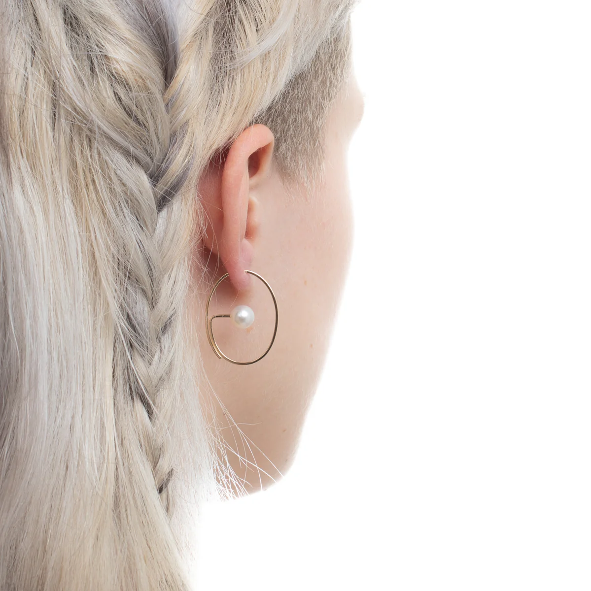 Akoya Pearl Floating Earring - Image 6