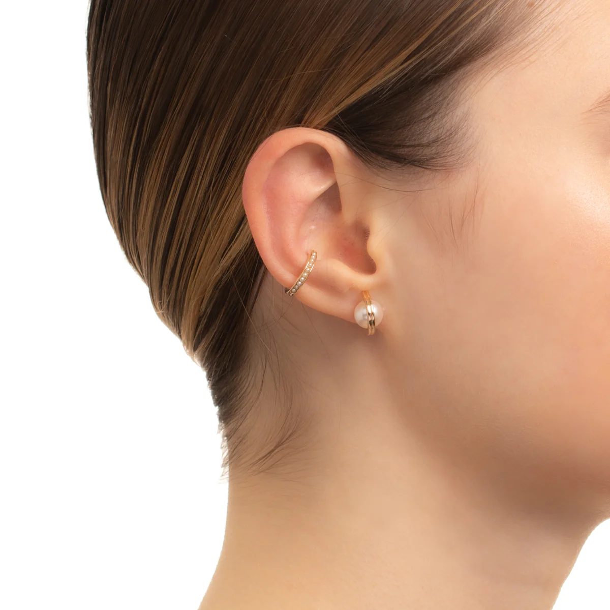 BELUGA Akoya Pearl Earring Medium size - Image 6