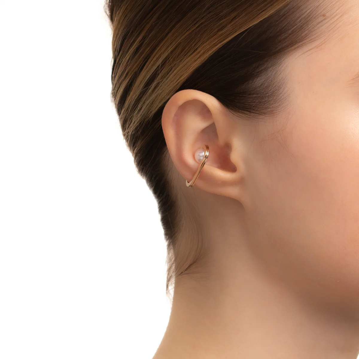 BELUGA AKoya Pearl Ear Cuff - Image 5