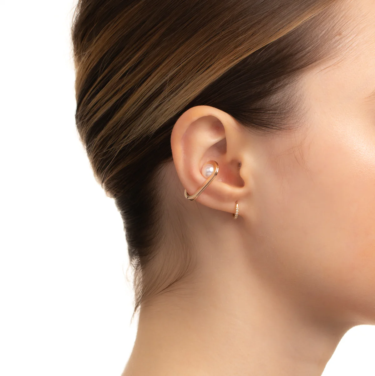 BELUGA AKoya Pearl Ear Cuff - Image 6