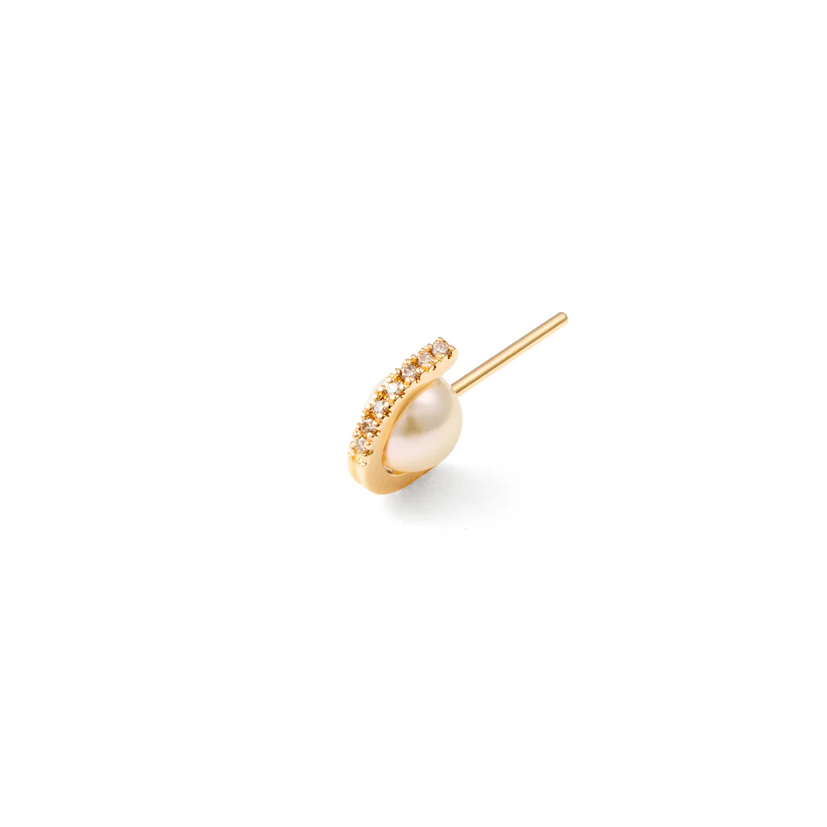 BELUGA Akoya Pearl Diamond Earring Small size