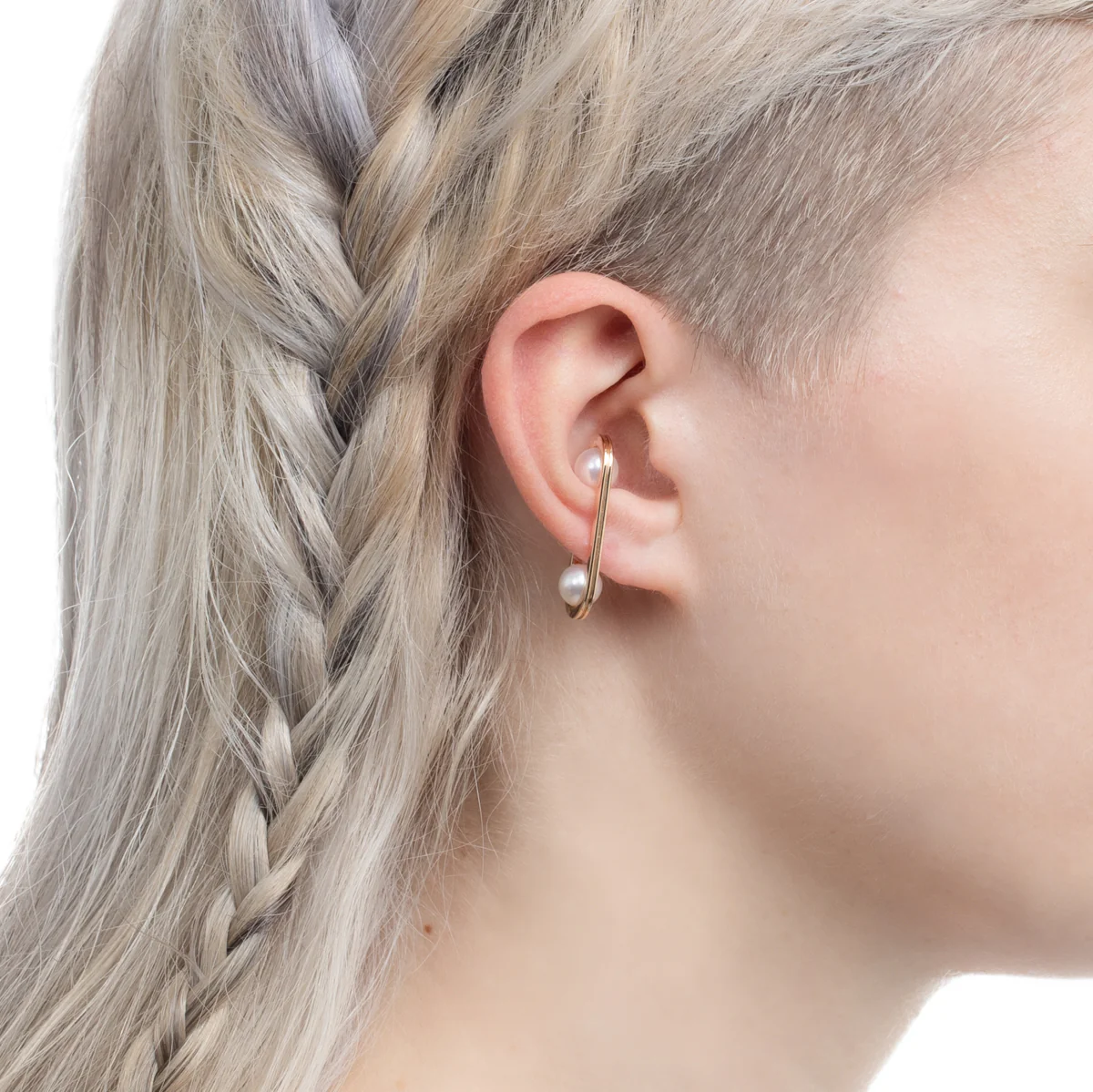 BELUGA Akoya Pearl Ear Cuff - Image 2