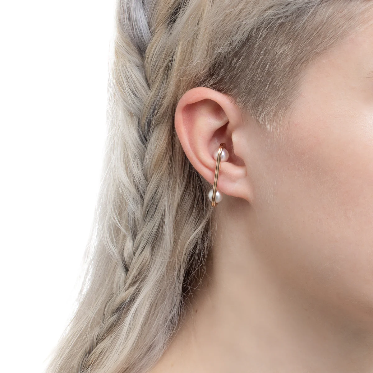 BELUGA Akoya Pearl Ear Cuff - Image 5
