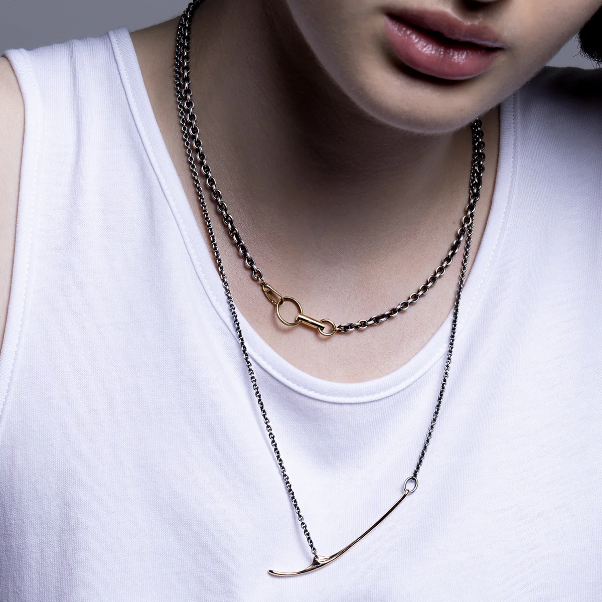 PIPISTRELLO Bat Bone Necklace - Image 5