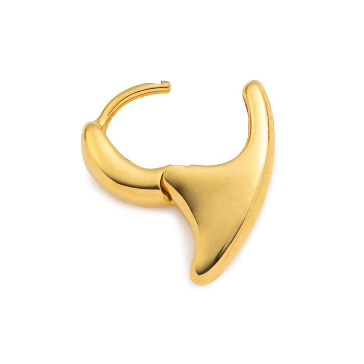 PARAKEET Huggie Earring Gold Plated - Image 3