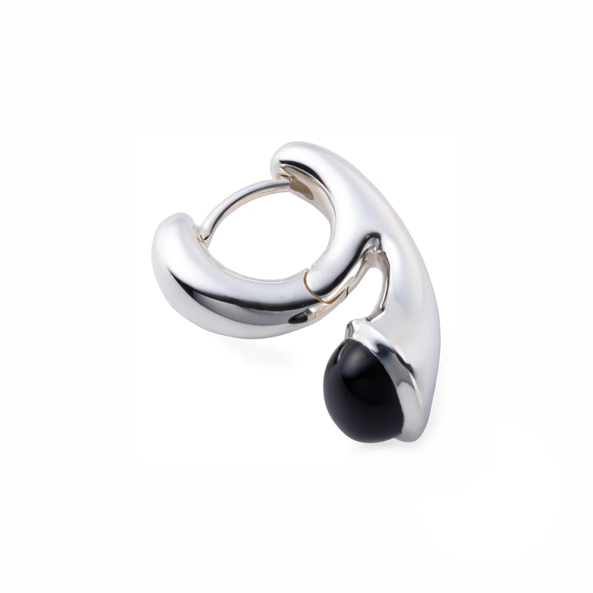 PARAKEET Cabochon Onyx Earring - Image 5