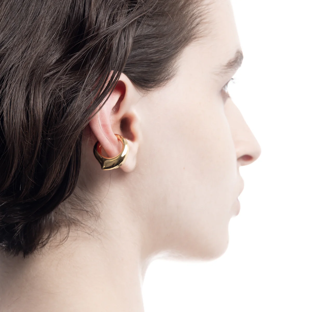 PARAKEET Ear Cuff  Gold Plated for Left ear - Image 4