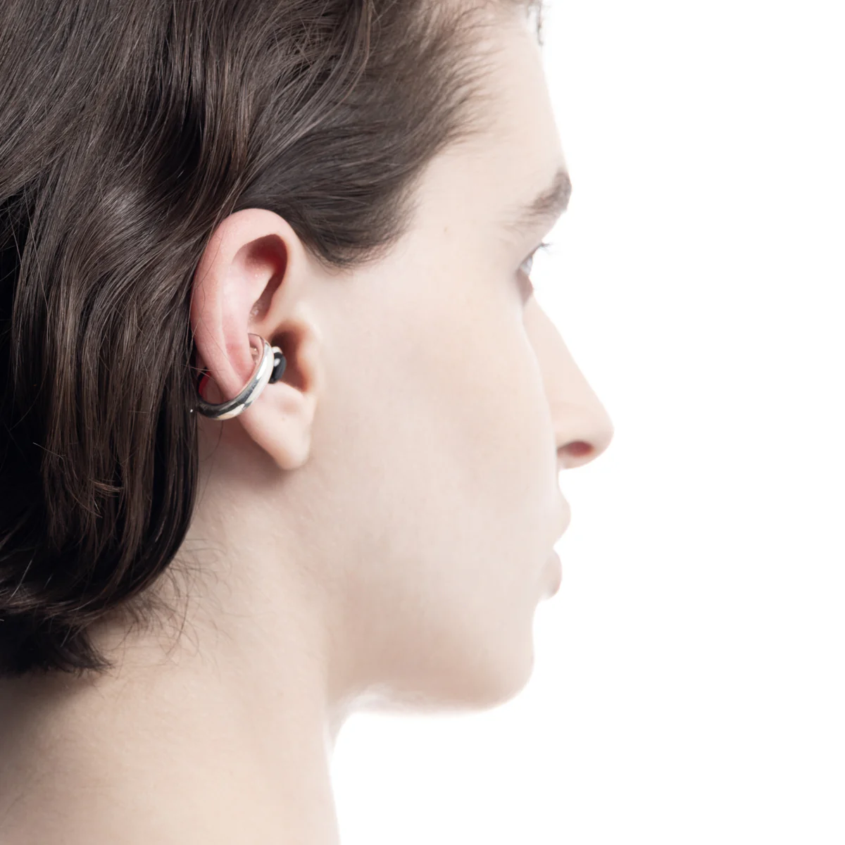 PARAKEET Cabochon Onyx Earr Cuff - Image 4