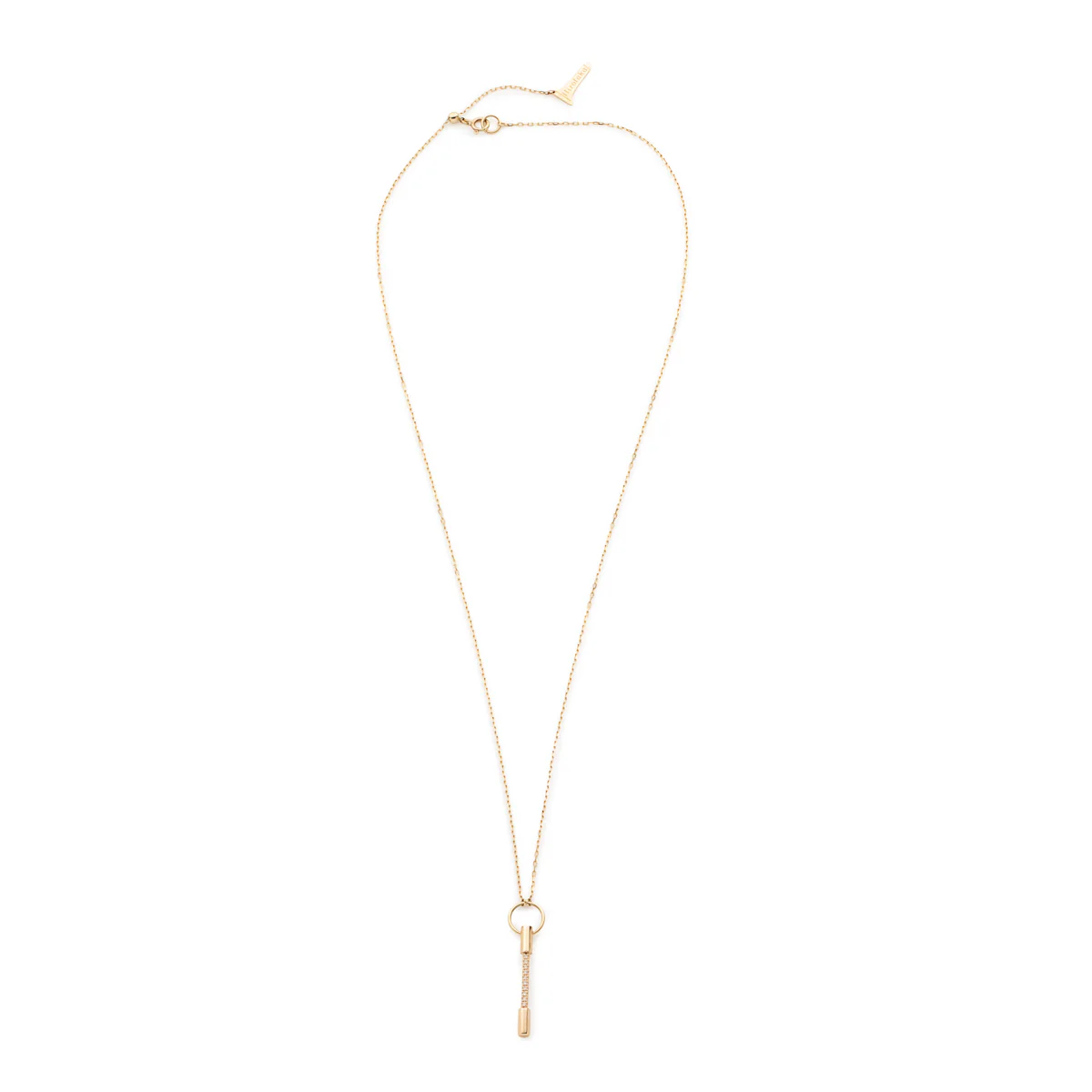 PUNCTURE Diamond Necklace Medium size - Image 2