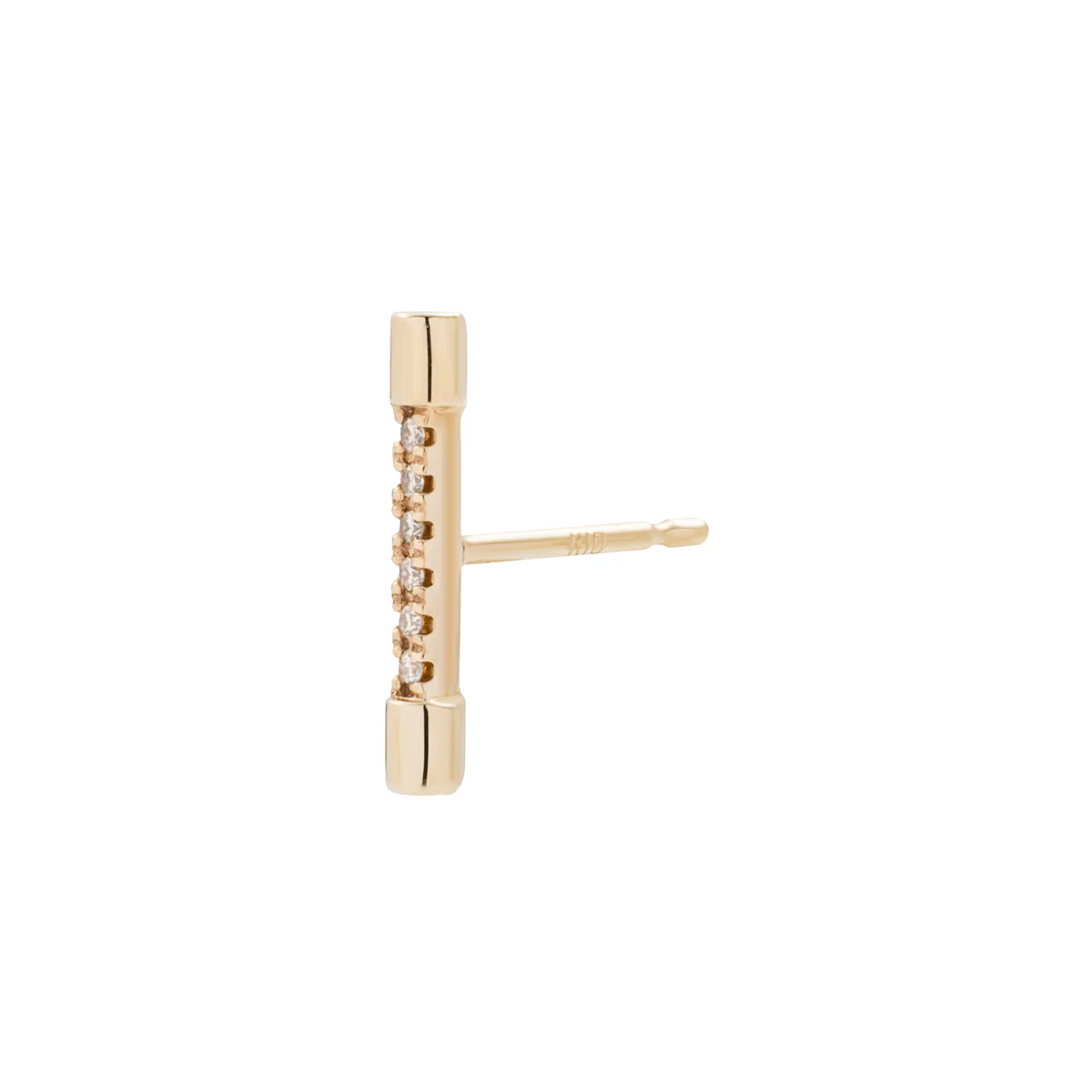 PUNCTURE  Diamond  Earring Medium size - Image 3
