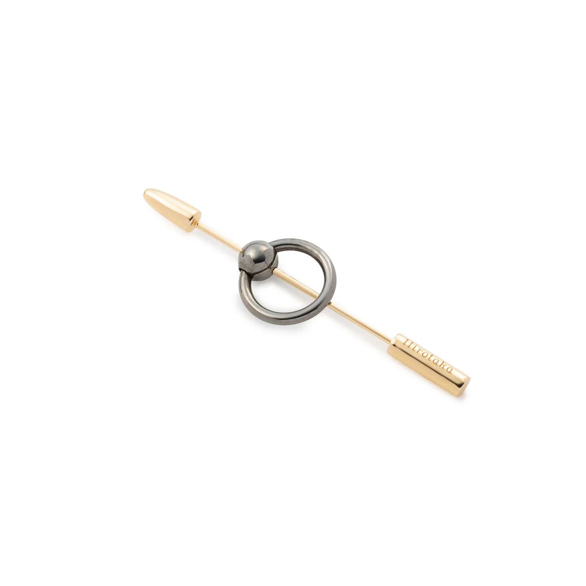 PUNCTURE Spear Earring, Silver Captive Ball - Image 6