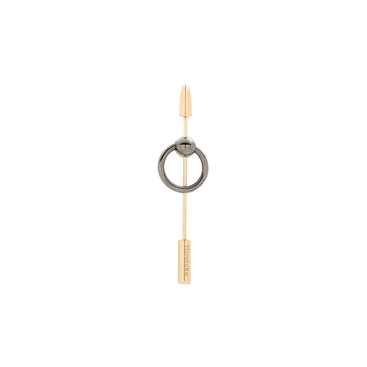 PUNCTURE Spear Earring, Silver Captive Ball - Image 7