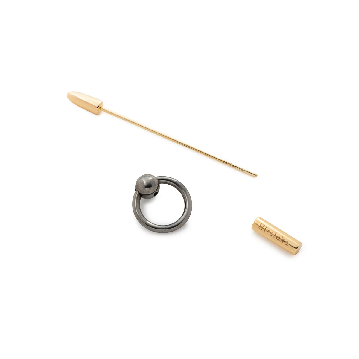 PUNCTURE Spear Earring, Silver Captive Ball - Image 8