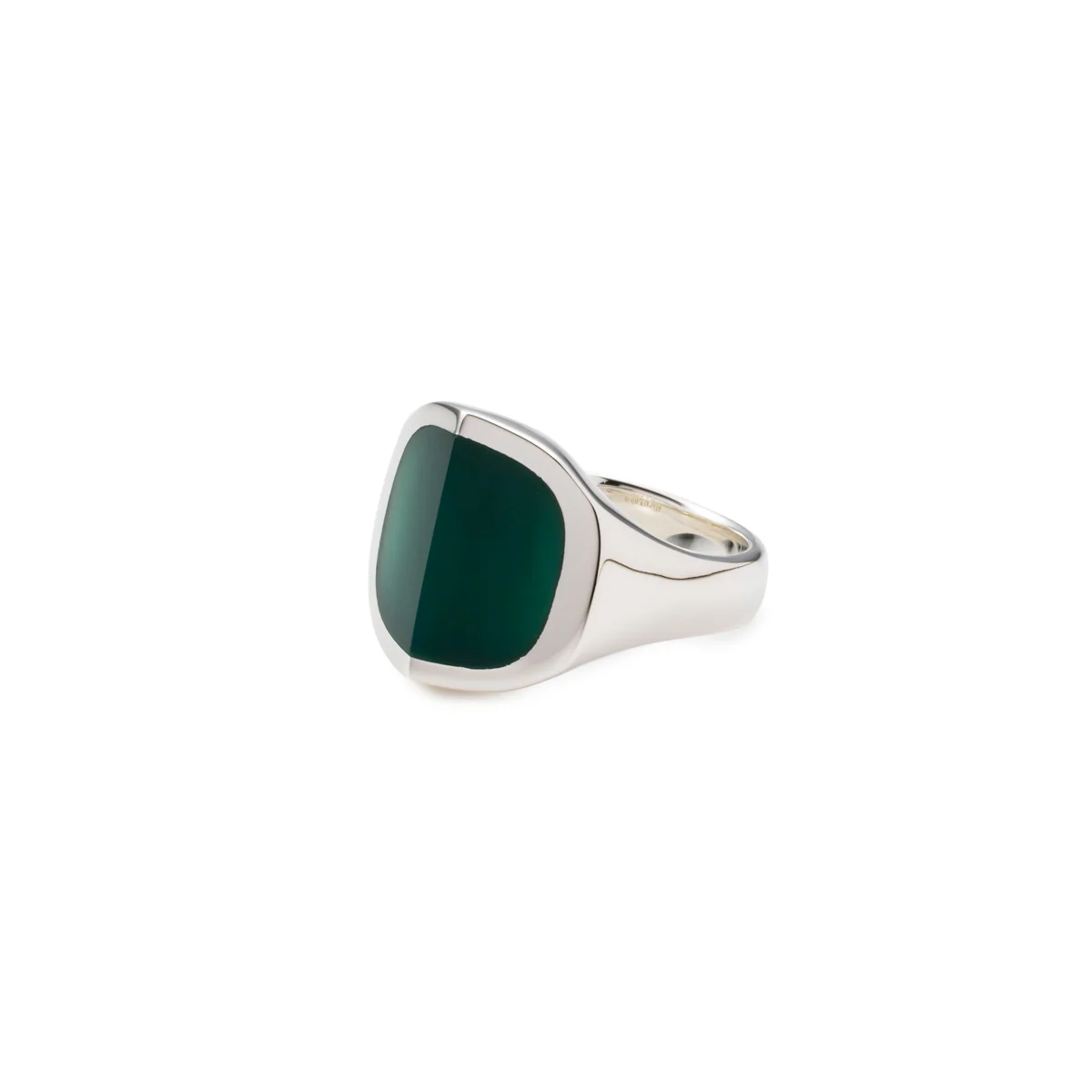 EQUINOX-Pyramid Green Agate Ring Medium size - Image 4