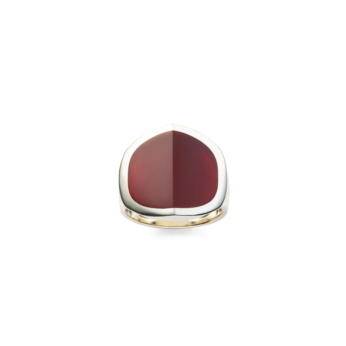 EQUINOX-Pyramid Carnelian Ring Large size - Image 3