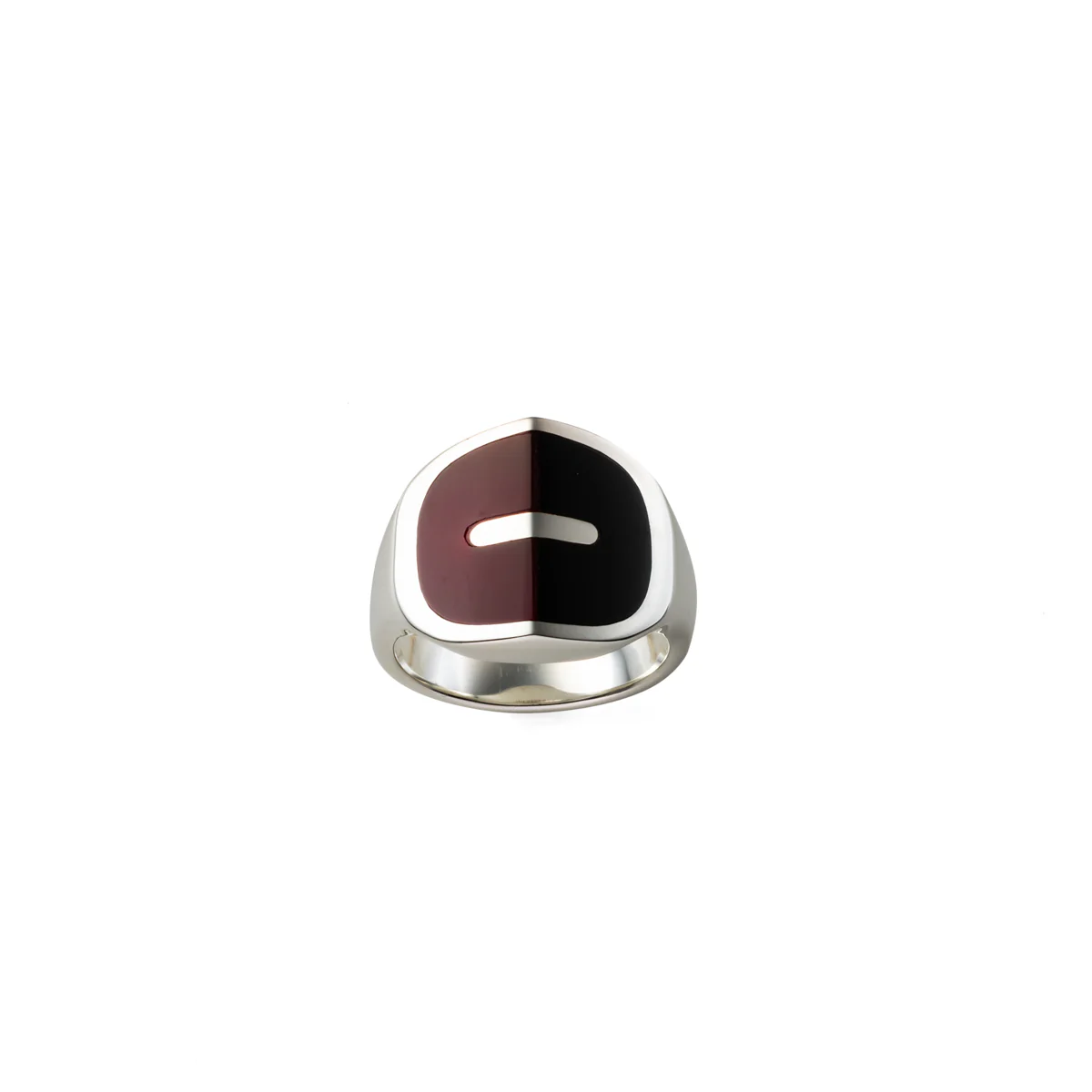 【Made-To-Order】EQUINOX-Pyramid Onyx Carnelian Ring - Image 3