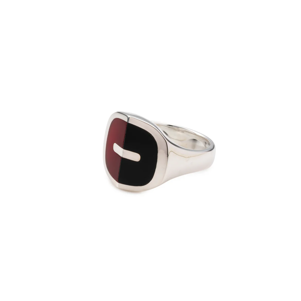 【Made-To-Order】EQUINOX-Pyramid Onyx Carnelian Ring - Image 4