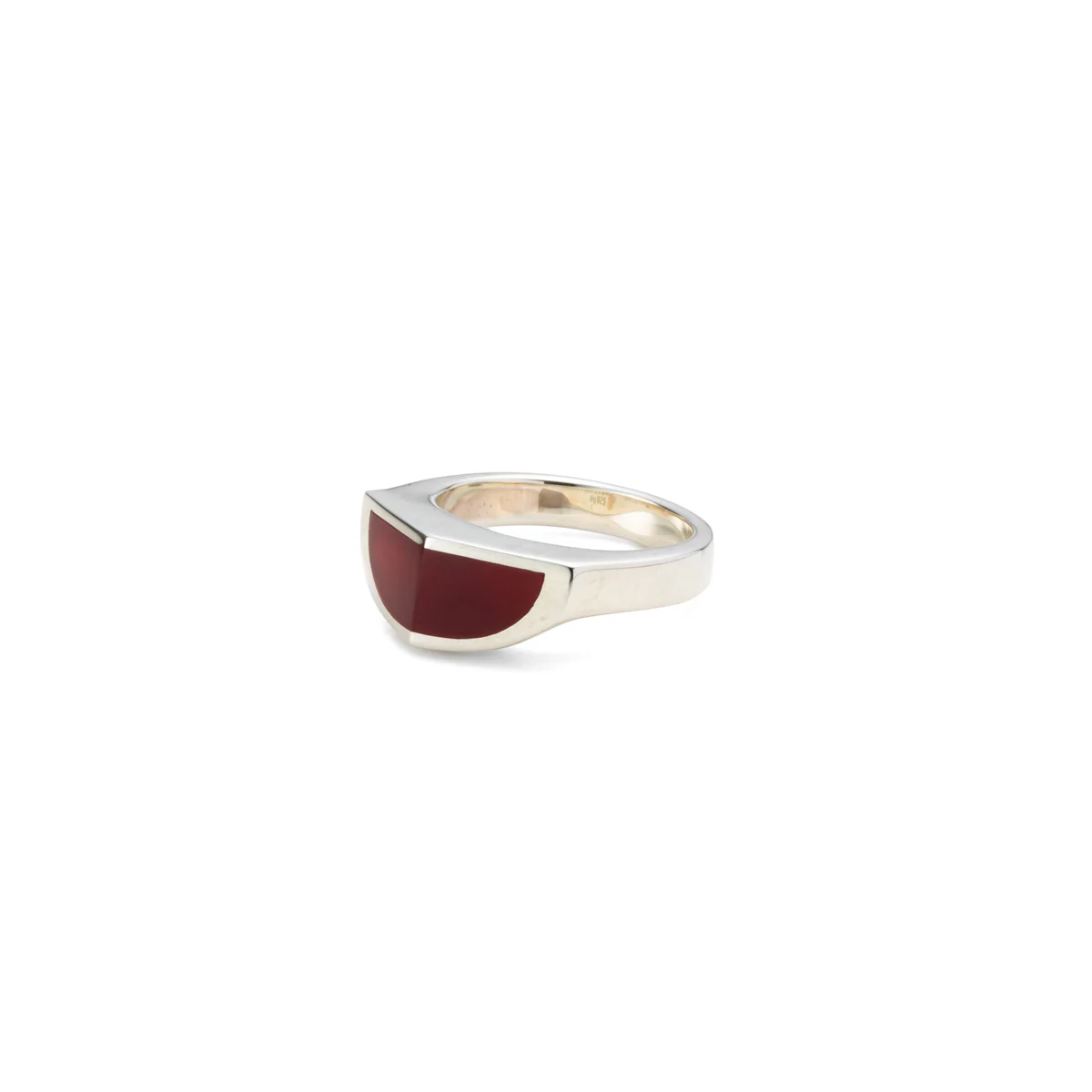 【Made-To-Order】EQUINOX-Pyramid Carnelian Ring - Image 4