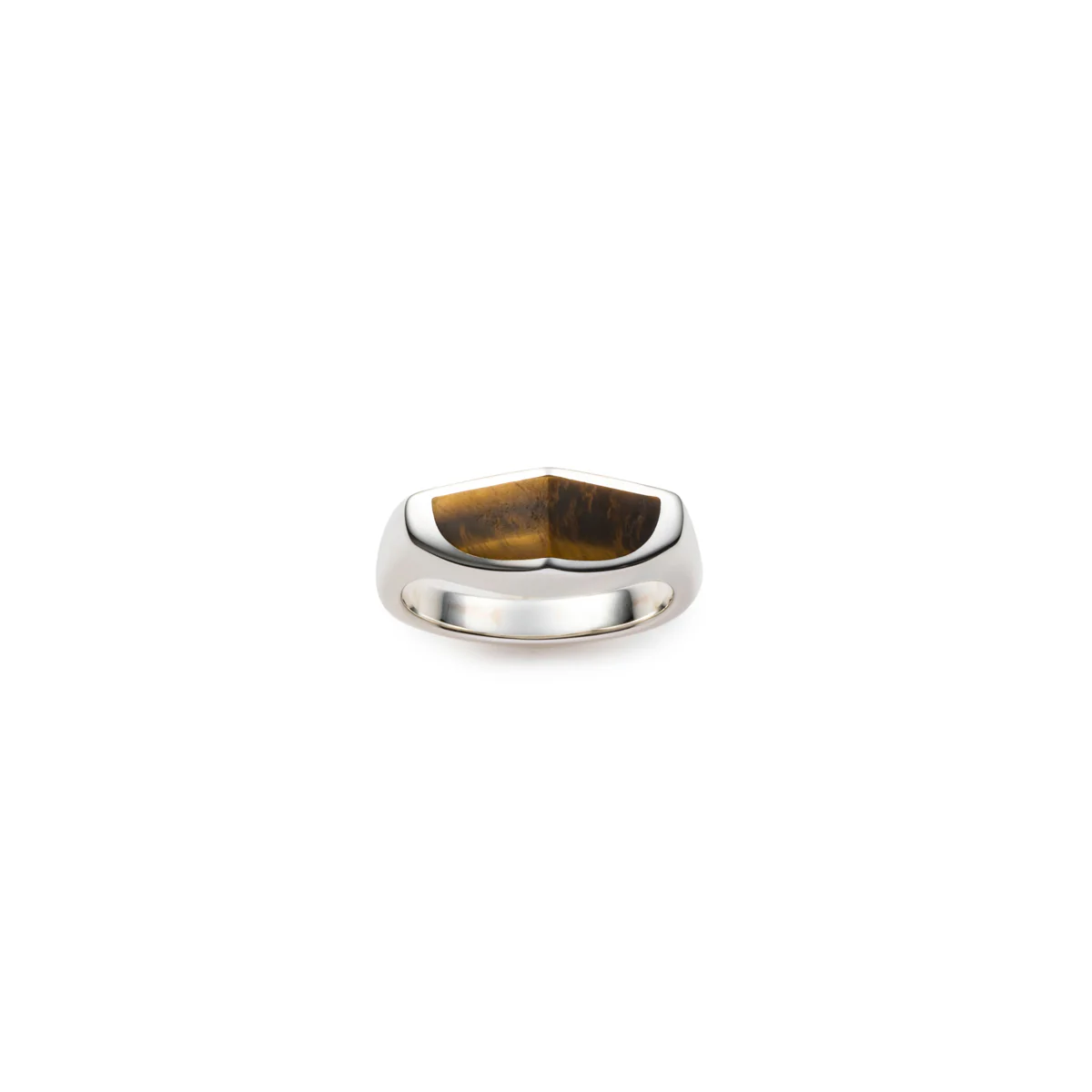 【Made-To-Order】EQUINOX-Pyramid Tiger's Eye Ring - Image 3