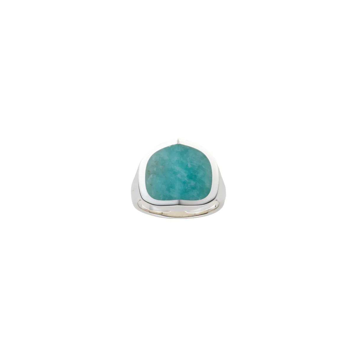 【Made-To-Order】EQUINOX-Pyramid Amazonite Ring Medium size - Image 3