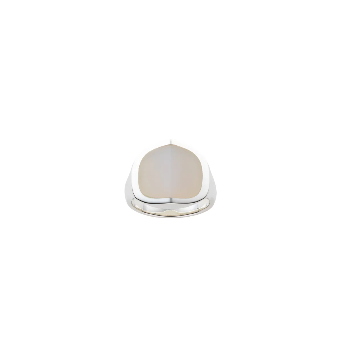 【Made-To-Order】EQUINOX-Pyramid White Agate Ring Medium size - Image 3