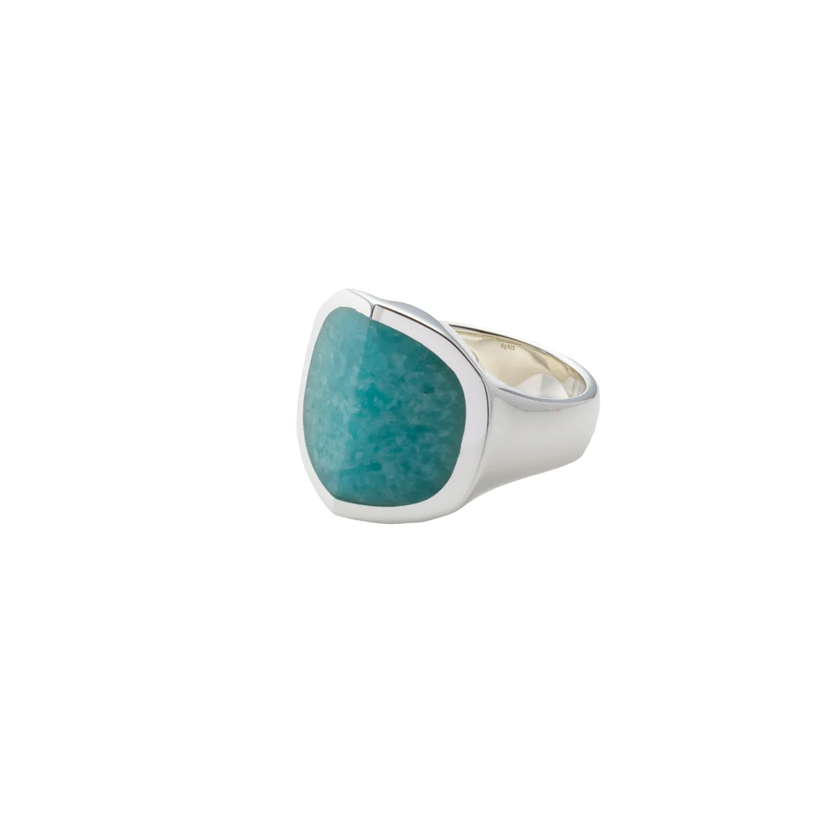 【Made-To-Order】EQUINOX-Pyramid Amazonite Ring Large size - Image 4