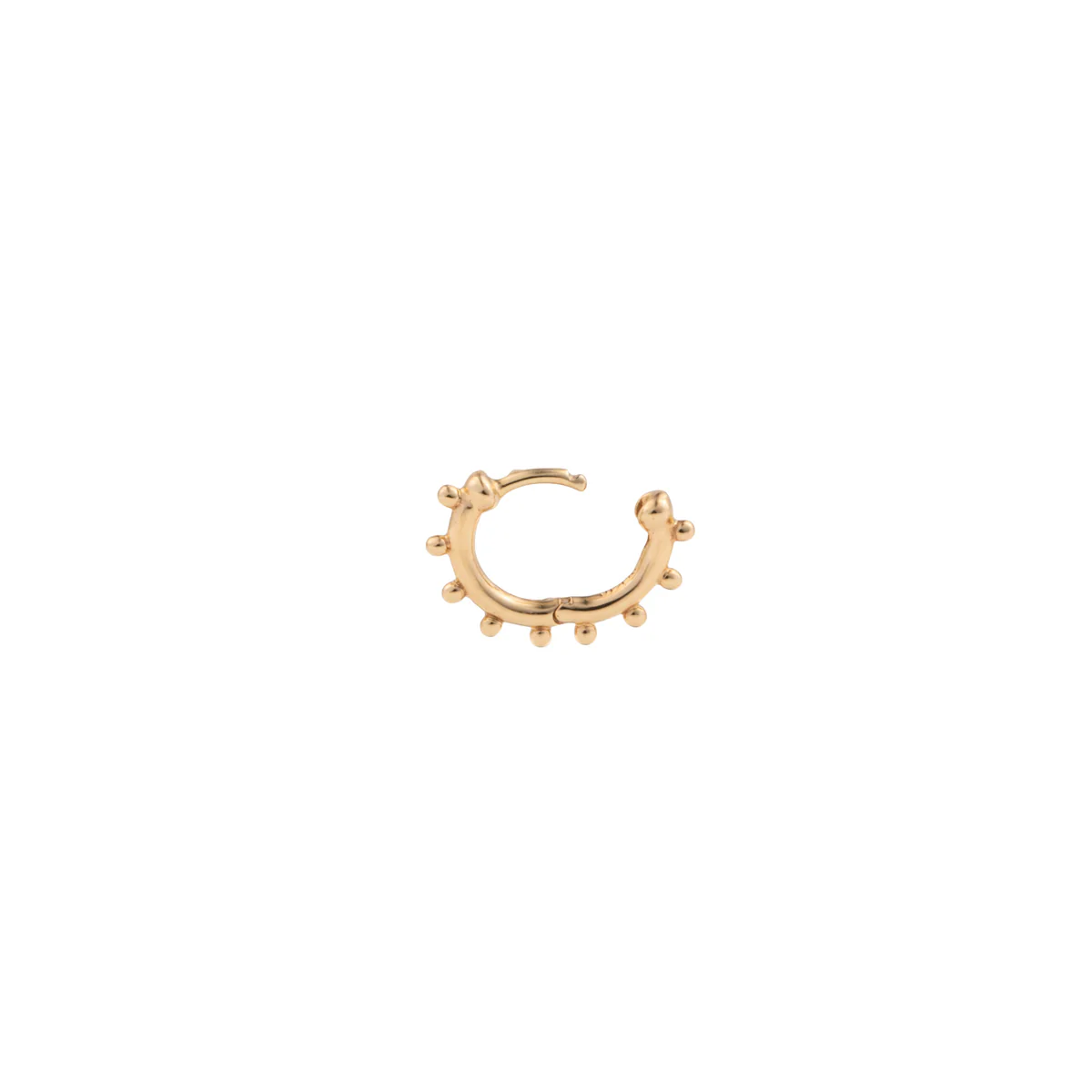 SEA ANEMONE Huggie Hoop Earring Extra Small size - Image 4